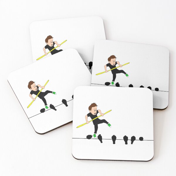 Item preview, BALANCE BOY AND BIRDS ON HIGHWIRE designed and sold by DomGDesign.