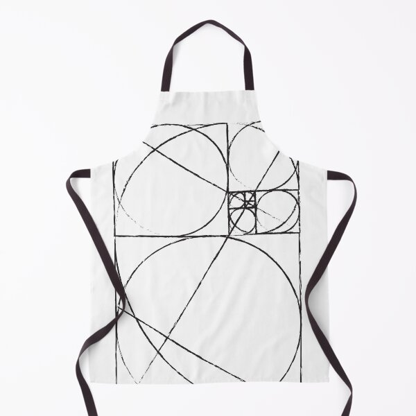Item preview, Golden Ratio Spiral Fibonacci Sequence Circles and Squares designed and sold by ghost888.