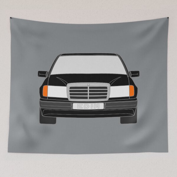 Item preview, Mercedes W124 black color designed and sold by EdimDesign.
