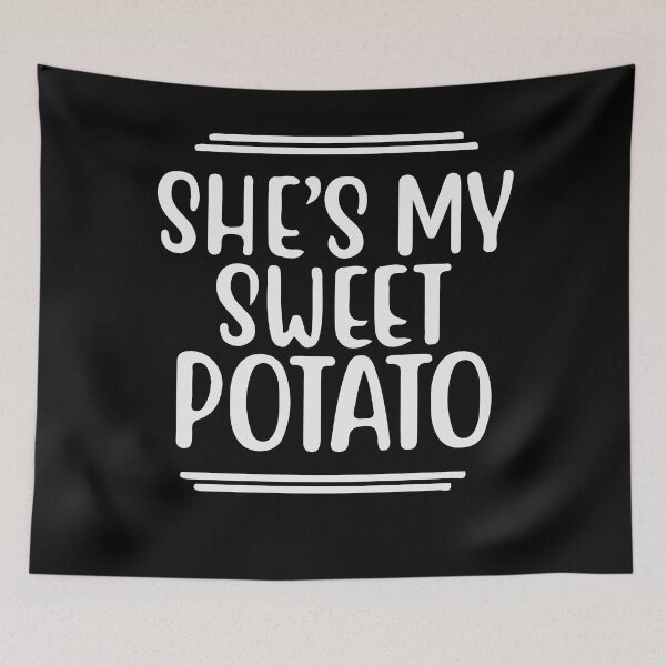 Item preview, She's my sweet potato , Yes I YAM - Funny Couple Halloween costume designed and sold by AVATAR-MANIA.