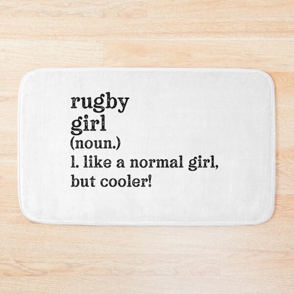 Item preview, Rugby Girl: Like A Normal Girl But Cooler! designed and sold by TeesYouWant.