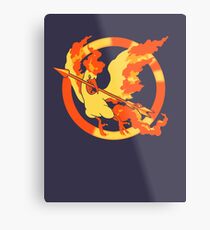 Moltres Games Metal Print