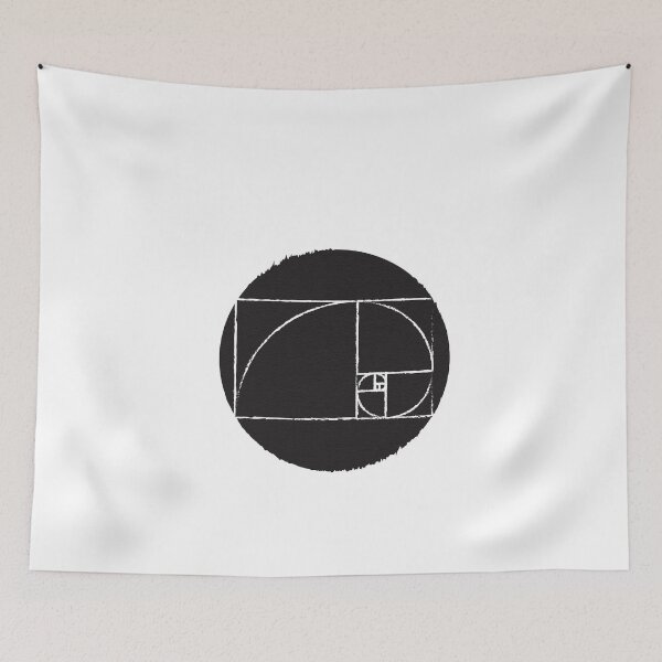 Item preview, Circle Golden Ratio Spiral Fibonacci Sequence  designed and sold by ghost888.