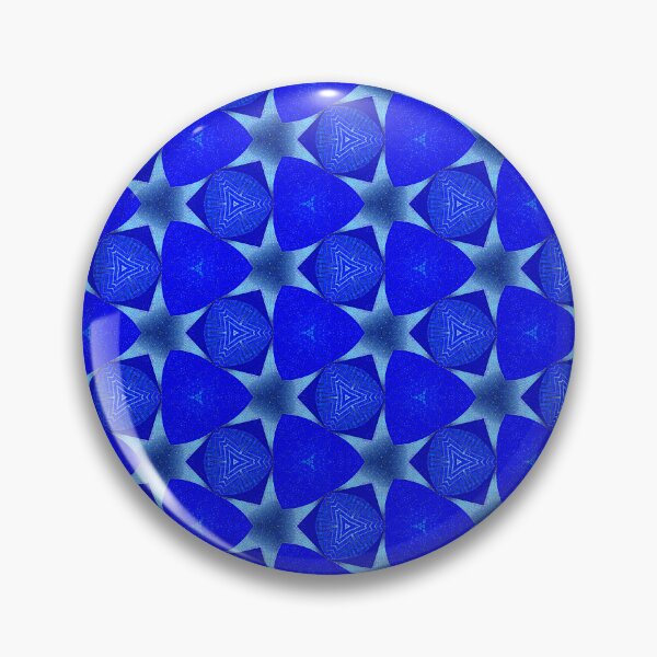 Item preview, bright star pattern and design in royal blue designed and sold by mister-john.