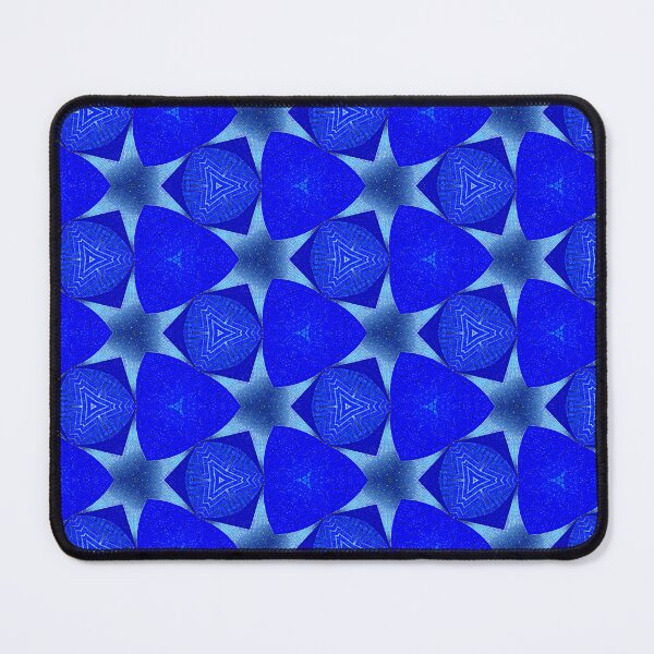 Item preview, bright star pattern and design in royal blue designed and sold by mister-john.