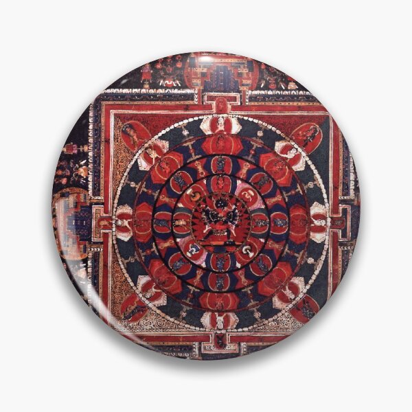 Item preview, Mandala 122 Chakrasamvara Tibet 1400s Sixty Two Deity designed and sold by GuyBlank.