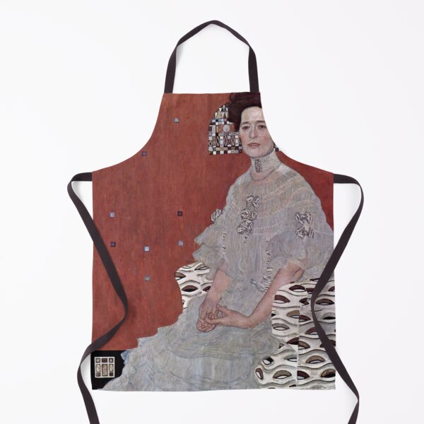Item preview, Portrait of Fritza Riedler by Gustav Klimt - Art Nouveau Symbolism designed and sold by Bebichic.