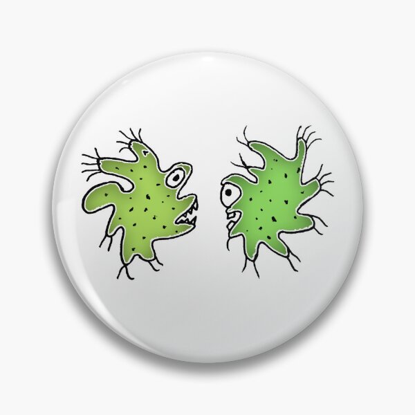 Item preview, Bacterias drawing funny drawing designed and sold by DFLC Prints.