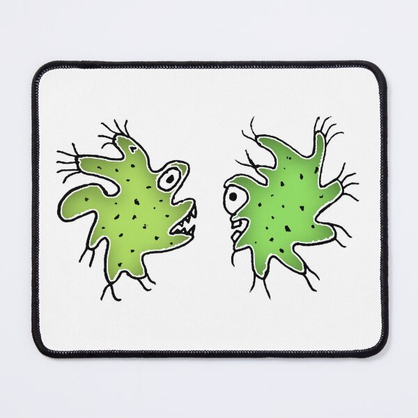 Item preview, Bacterias drawing funny drawing designed and sold by DFLC Prints.