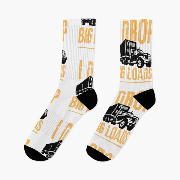 Item preview, I drop big loads for trucks lovers | funny trucks designed and sold by Happiness-pills.