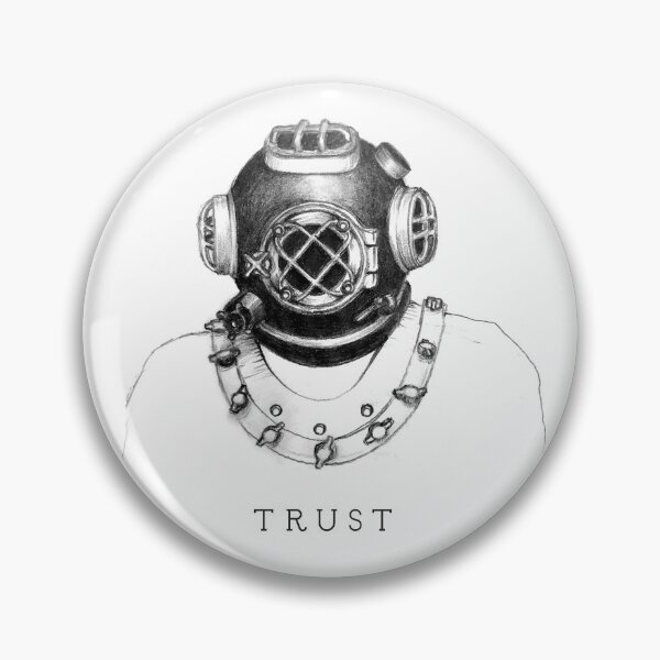 Item preview, Vintage Dive Helmet 'Trust' designed and sold by Ken Murphy.