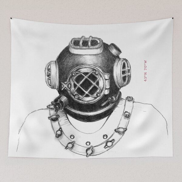 Item preview, Vintage Dive Helmet 'Trust' designed and sold by Ken Murphy.