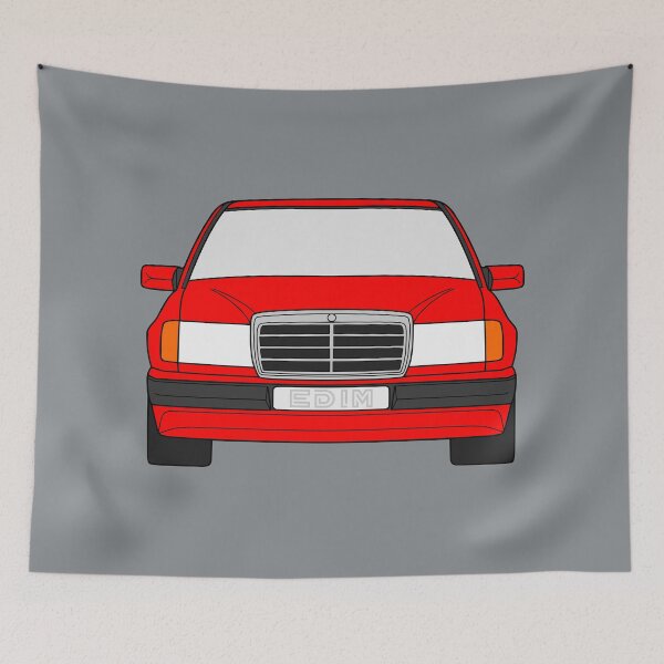 Item preview, Mercedes W124 red color designed and sold by EdimDesign.