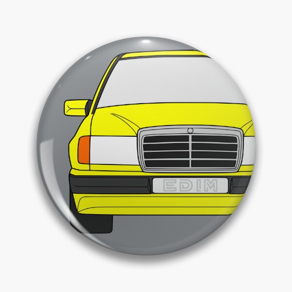Item preview, Mercedes W124 yellow color designed and sold by EdimDesign.