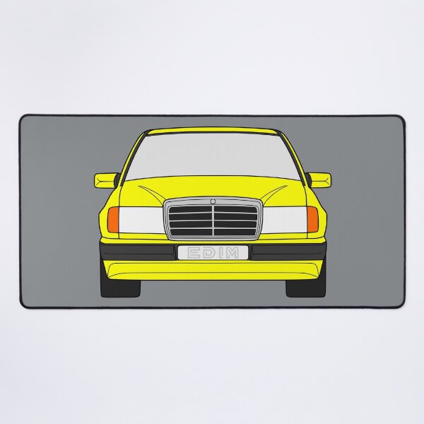 Item preview, Mercedes W124 yellow color designed and sold by EdimDesign.
