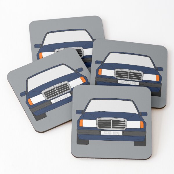 Item preview, Mercedes W124 nautical blue color designed and sold by EdimDesign.