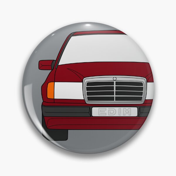 Item preview, Mercedes W124 garnet red color designed and sold by EdimDesign.