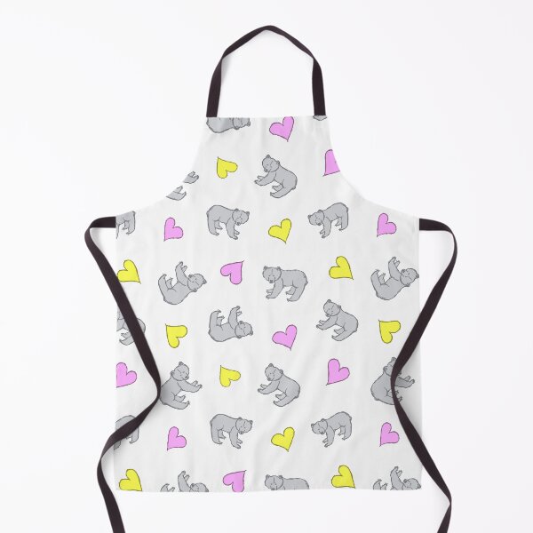 Item preview, Bears and hearts pattern designed and sold by stavina.