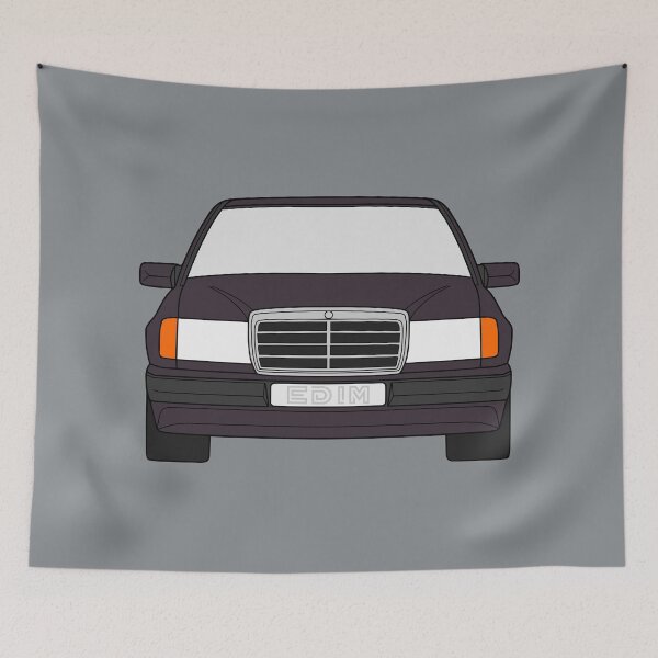 Item preview, Mercedes W124 blackberry color designed and sold by EdimDesign.