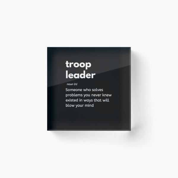 Item preview, Troop Leader designed and sold by GodsPeople.