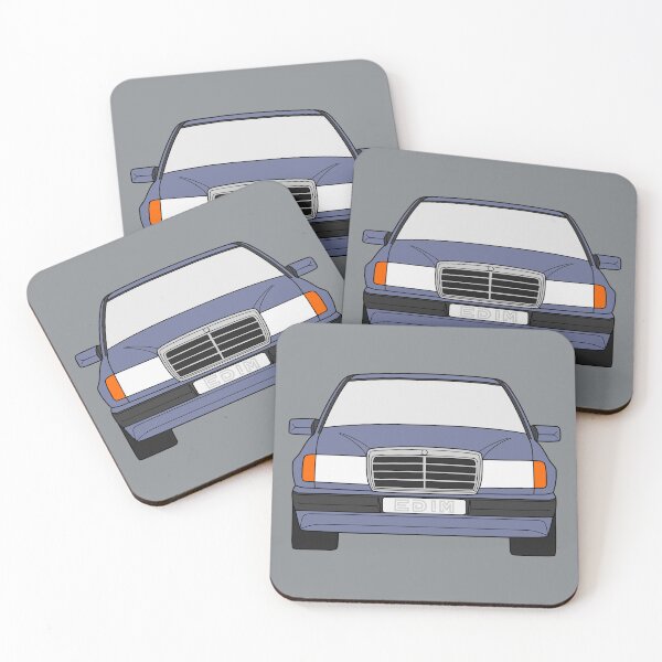 Item preview, Mercedes W124 ice blue color designed and sold by EdimDesign.