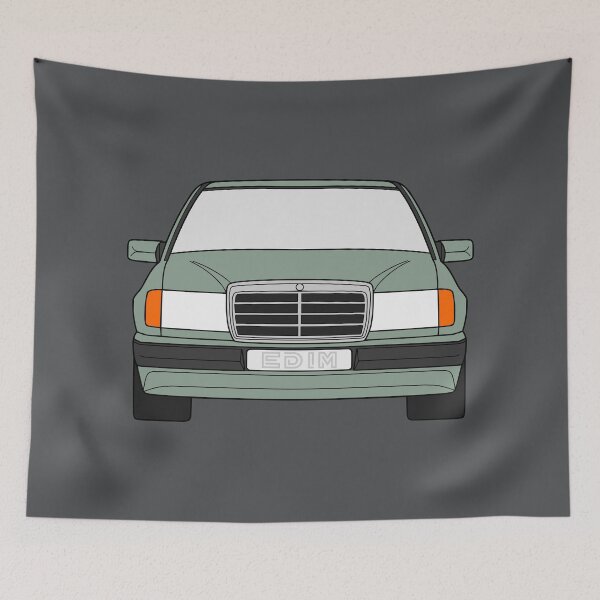 Item preview, Mercedes W124 crystal green color designed and sold by EdimDesign.