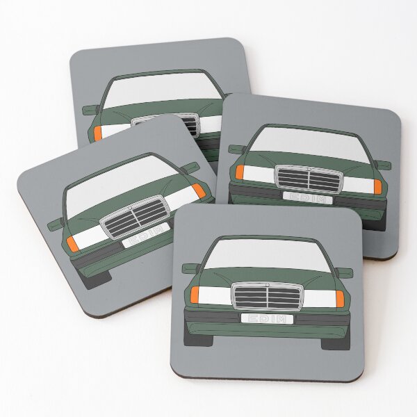 Item preview, Mercedes W124 spruce green color designed and sold by EdimDesign.