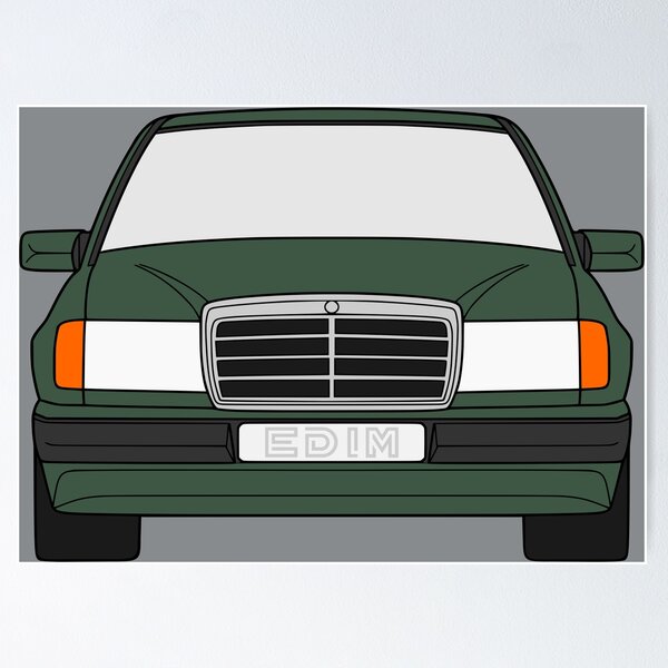 Poster: Mercedes W124