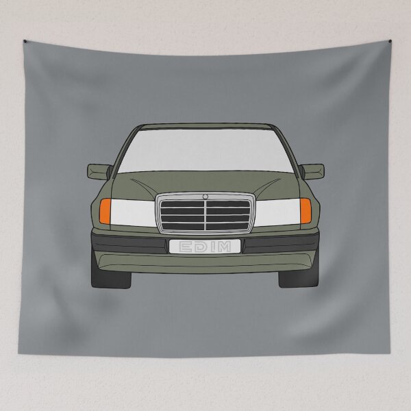 Item preview, Mercedes W124 pueblo gray color designed and sold by EdimDesign.