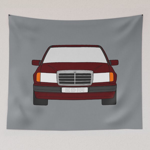 Item preview, Mercedes W124 desert red color designed and sold by EdimDesign.