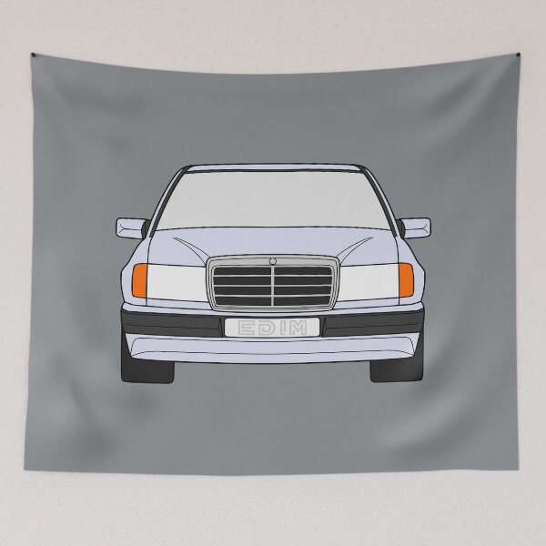 Item preview, Mercedes W124 arctic white color designed and sold by EdimDesign.
