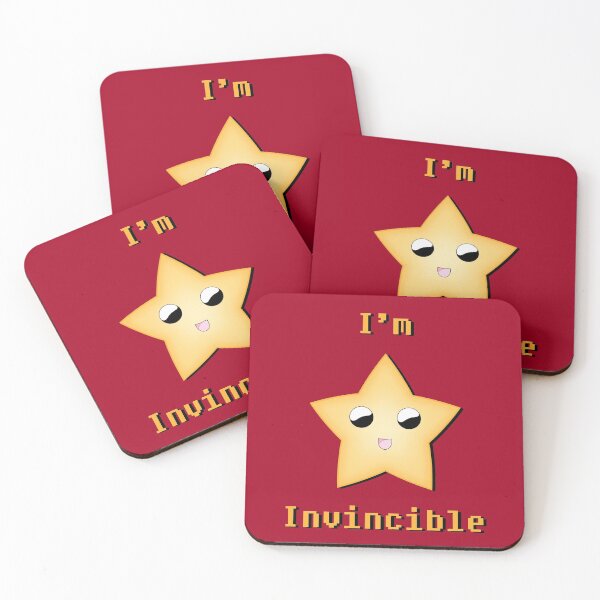 Item preview, Happy Star "I'm Invincible" designed and sold by Sarinilli.