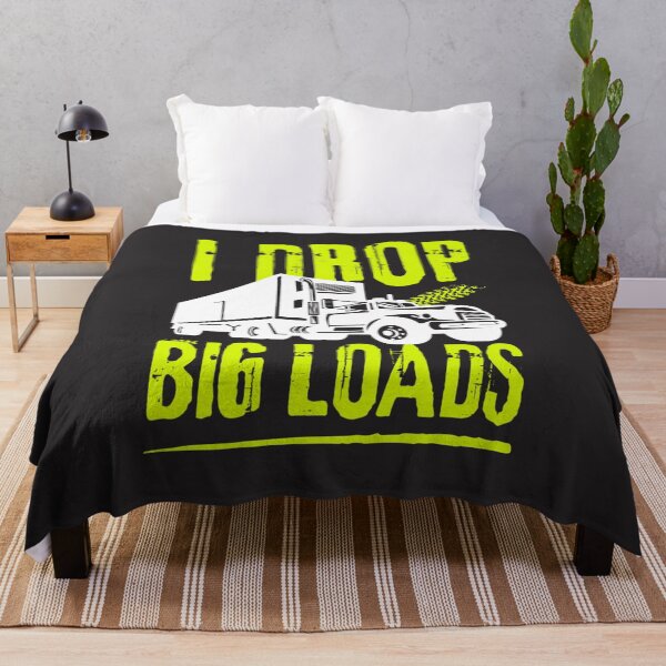 Item preview, I drop big loads for trucks lovers | funny trucks designed and sold by Happiness-pills.