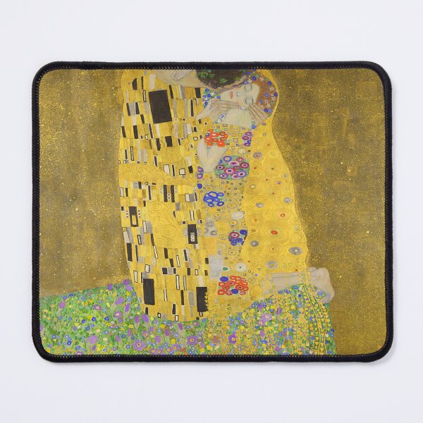 Item preview, The kiss by Gustav Klimt - Art Nouveau Symbolism designed and sold by Bebichic.