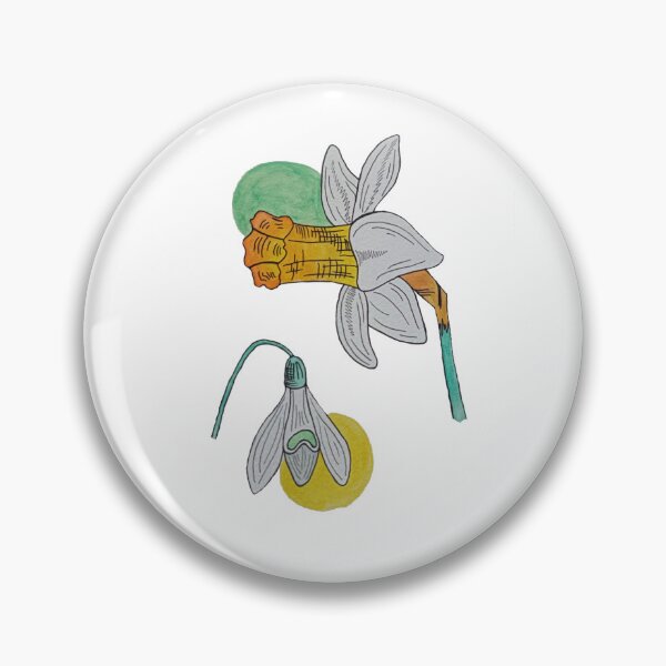 Item preview, Daffodil and snowdrop designed and sold by BeaBumbleBea.