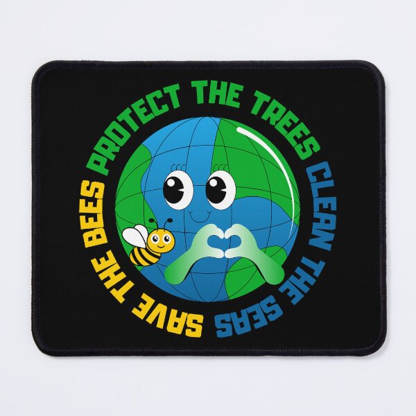 Item preview, Save The Bees Protect The Trees Clean The Seas designed and sold by nquestiaa.