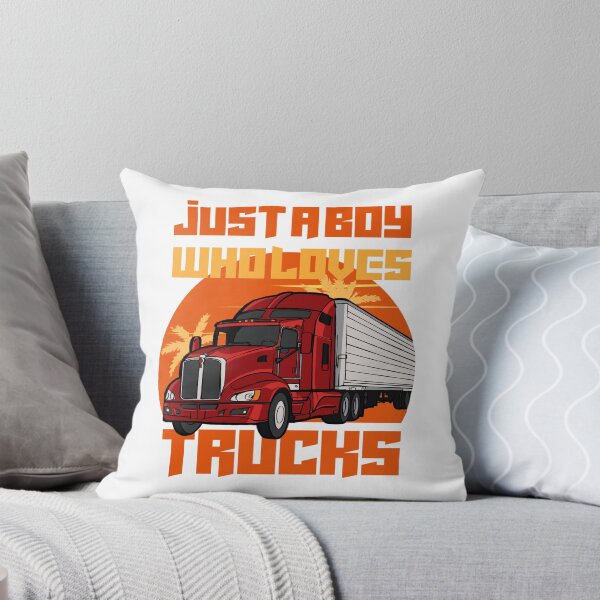 Item preview, Just a boy who loves trucks| Cool colorful truck  designed and sold by Happiness-pills.