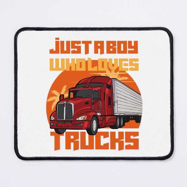 Item preview, Just a boy who loves trucks| Cool colorful truck  designed and sold by Happiness-pills.