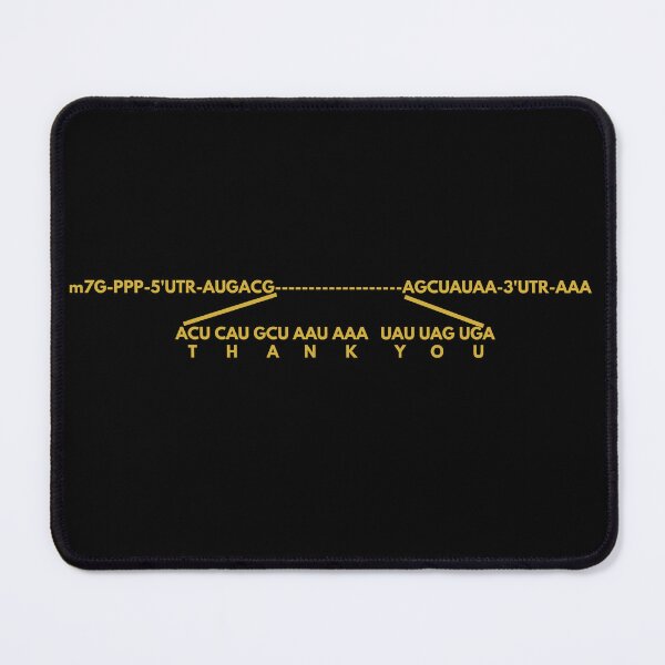 Item preview, mRNA SAYS -THANK YOU. designed and sold by Science Store.