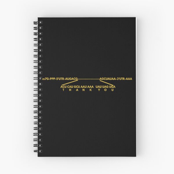 Item preview, mRNA SAYS -THANK YOU. designed and sold by Science Store.