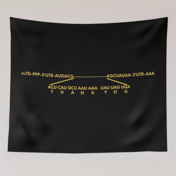 Item preview, mRNA SAYS -THANK YOU. designed and sold by Science Store.