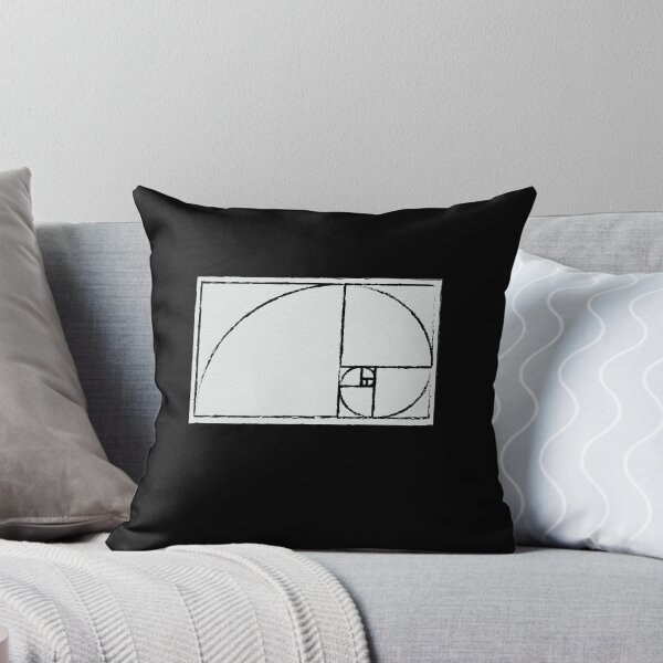Item preview, Fibonacci Sequence Sketch Golden Ratio Spiral  designed and sold by ghost888.