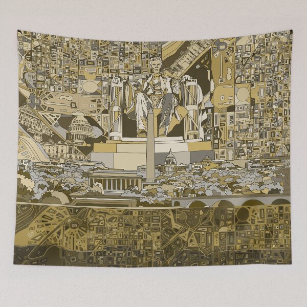 Item preview, washington dc designed and sold by BekimART.