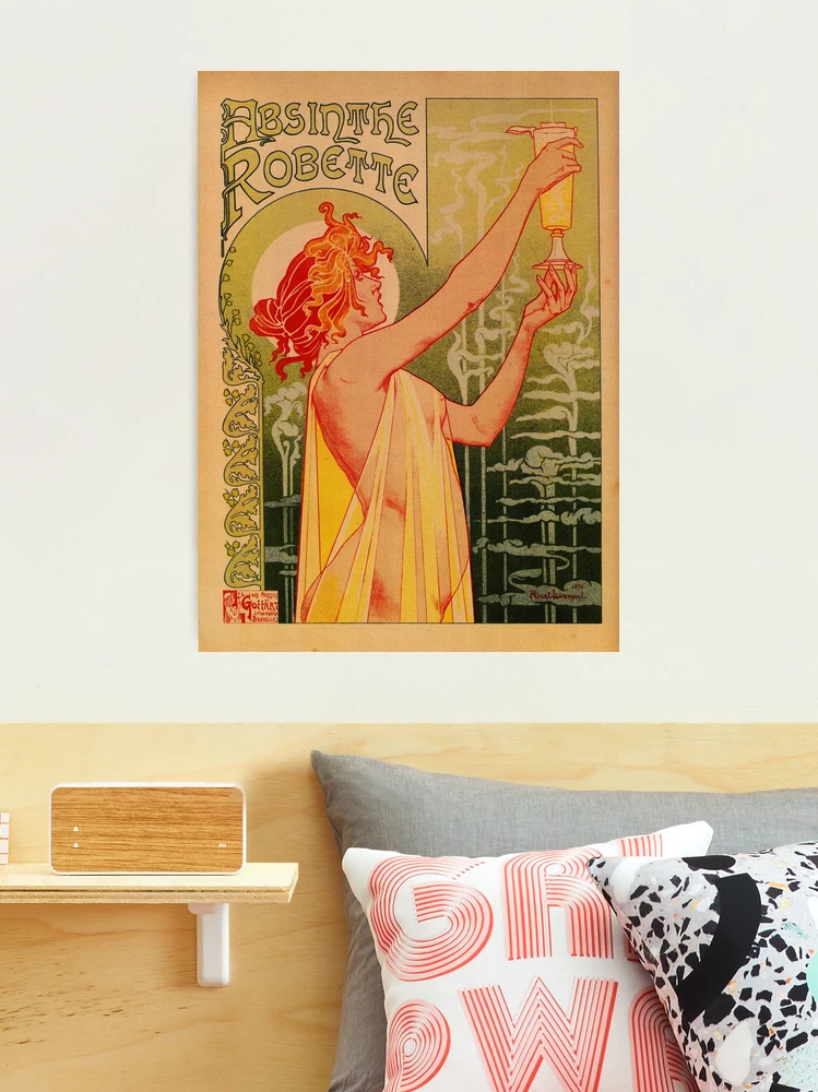 Absinthe Robette, 1896, Henri Privat-Livemont - PUB39 | Bill Posters