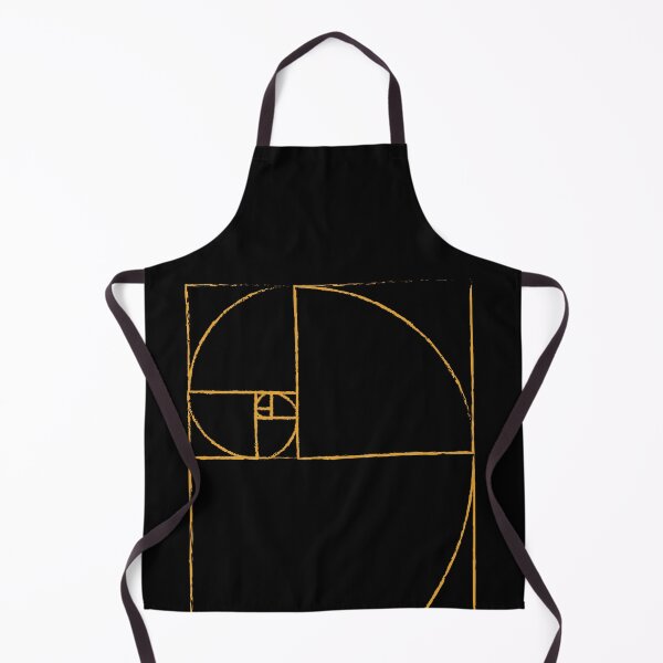 Item preview, Yellow Golden Ratio Spiral Fibonacci Sequence Sketch designed and sold by ghost888.
