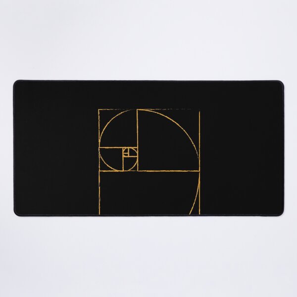 Item preview, Yellow Golden Ratio Spiral Fibonacci Sequence Sketch designed and sold by ghost888.