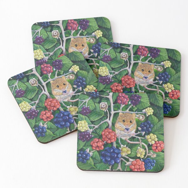 Item preview, Blackberry harvest mouse designed and sold by Moorcatstudio.