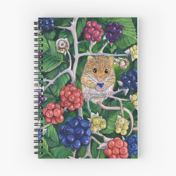 Item preview, Blackberry harvest mouse designed and sold by Moorcatstudio.
