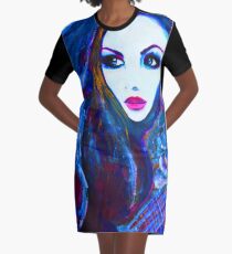 AURORA Graphic T-Shirt Dress