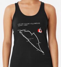 Circuit Gilles Villeneuve Racerback Tank Top